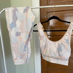 Pastel Print Work-out Set